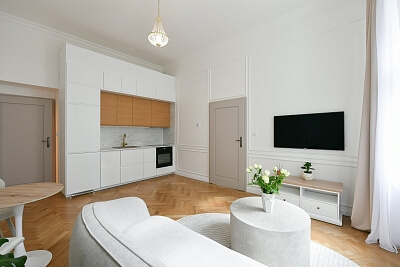 Velehradská, Vinohrady - Praha 3 | Pronájem, Byt, 2+kk, 50 m²