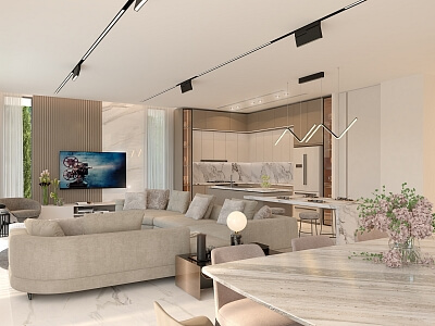 Spojené arabské emiráty, Ras Al Khaimah - Al Hamra Village | Prodej, Rodinný dům, 6+kk, 516 m²