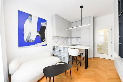 Vinohradská, Vinohrady - Praha 3 | Pronájem, Byt, 2+kk, 45 m²