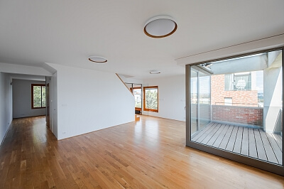 Na Míčánce, Dejvice - Praha 6 | Pronájem, Byt, 4+kk, 213 m²