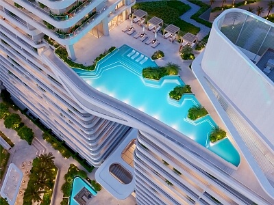 Spojené arabské emiráty, Ras Al Khaimah - Ostrov Al Marjan | Prodej, Byt, 2+kk, 79 m²