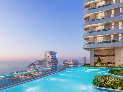 Spojené arabské emiráty, Ras Al Khaimah - Ostrov Al Marjan | Prodej, Byt, 2+kk, 79 m²