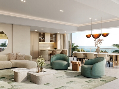 Spojené arabské emiráty, Ras Al Khaimah - Ostrov Al Marjan | Prodej, Byt, 2+kk, 113 m²