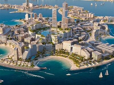 Spojené arabské emiráty, Ras Al Khaimah - Ostrov Al Marjan | Prodej, Byt, 2+kk, 113 m²