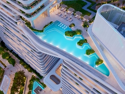 Spojené arabské emiráty, Ras Al Khaimah - Ostrov Al Marjan | Prodej, Byt, 3+kk, 161 m²