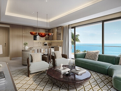 Spojené arabské emiráty, Ras Al Khaimah - Ostrov Al Marjan | Prodej, Byt, 4+kk, 219 m²