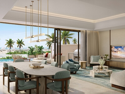 Spojené arabské emiráty, Ras Al Khaimah - Ostrov Al Marjan | Prodej, Rodinný dům, 4+kk, 280 m²