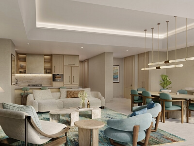 Spojené arabské emiráty, Ras Al Khaimah - Ostrov Al Marjan | Prodej, Rodinný dům, 4+kk, 280 m²