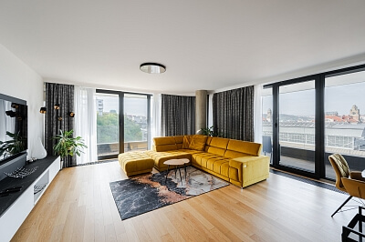 Dudova, Vinohrady - Praha 2 | Pronájem, Byt, 3+kk, 158 m²