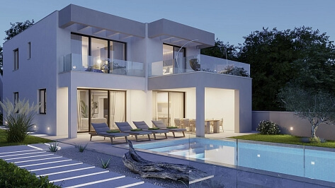 Chorvatsko, Istrijská župa - Labin | Prodej, Rodinný dům, 4+kk, 205 m²