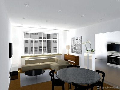 Chrudimská, Vinohrady - Praha 3 | Prodej, Byt, 3+kk, 94 m²