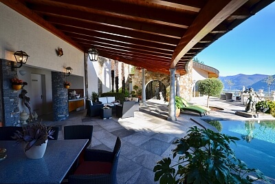 Švýcarsko, Ticino - Brione Sopra Minusio | Prodej, Rodinný dům, 5+kk, 412 m²