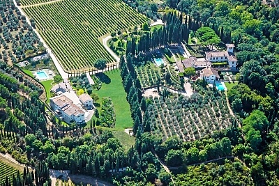 Itálie, Toskánsko - San Casciano In Val Di Pesa | Prodej, Rodinný dům, 9+1, 1 900 m²