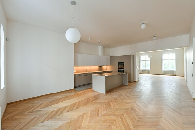 Janáčkovo nábřeží, Malá Strana - Praha 5 | Pronájem, Byt, 4+kk, 202 m²