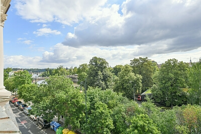 Janáčkovo nábřeží, Malá Strana - Praha 5 | Pronájem, Byt, 4+kk, 202 m²