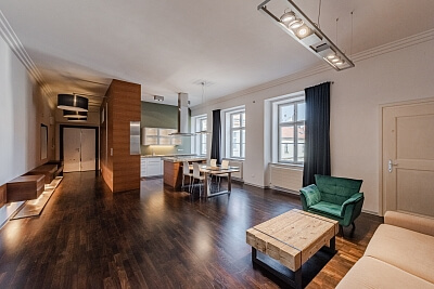 Husova, Staré Město - Praha 1 | Pronájem, Byt, 2+kk, 110 m²