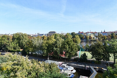 Janáčkovo nábřeží, Smíchov - Praha 5 | Pronájem, Byt, 3+kk, 174 m²