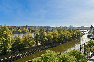 Janáčkovo nábřeží, Smíchov - Praha 5 | Pronájem, Byt, 4+kk, 254 m²