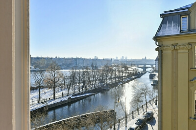 Janáčkovo nábřeží, Smíchov - Praha 5 | Pronájem, Byt, 4+kk, 254 m²