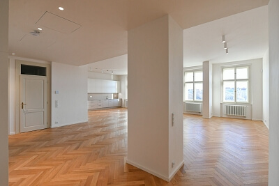 Janáčkovo nábřeží, Smíchov - Praha 5 | Pronájem, Byt, 3+kk, 174 m²